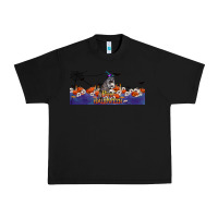 Black Happy Halloween Raccon Urban Heavy Tee - LillyAllenDesigns