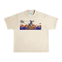 Sandshell Happy Halloween Raccon Urban Heavy Tee - LillyAllenDesigns