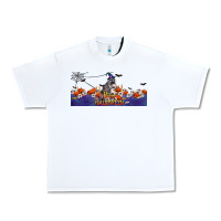 Happy Halloween Raccon Urban Heavy Tee | Teevron