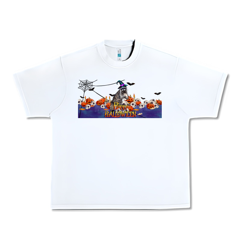Happy Halloween Raccon Urban Heavy Tee by LillyAllenDesigns | Teevron