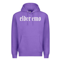 Purple elder emo Premium Hoodie - linhVisuals