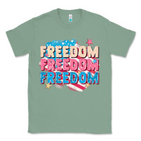 Sage Freedom freedom freedom Classic Tee - FaDigitalArtStudio