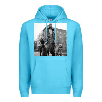 Ocean Blue dmx in the 90s Premium Hoodie - linhVisuals