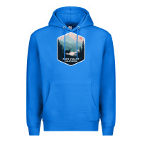 True Royal napa valley california ca vintage mountains hiking Premium Hoodie - linhVisuals