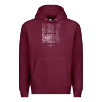 Burgundy necronomipod zodiac Premium Hoodie - linhVisuals