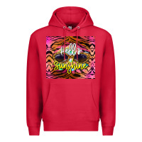 Cardinal hello sunshine Premium Hoodie - BarkalooDesign