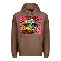 Chestnut hello sunshine Premium Hoodie - BarkalooDesign