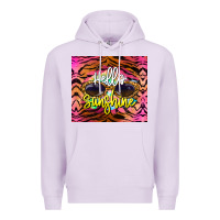 Lilac hello sunshine Premium Hoodie - BarkalooDesign