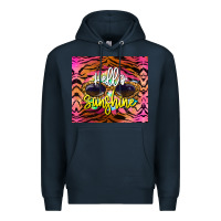 Navy hello sunshine Premium Hoodie - BarkalooDesign
