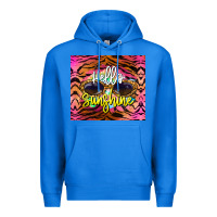 True Royal hello sunshine Premium Hoodie - BarkalooDesign