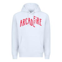 White Arcade Fire Premium Hoodie - linhVisuals