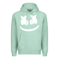 Seafoam mello face Premium Hoodie - linhVisuals