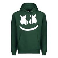 Sports Green mello face Premium Hoodie - linhVisuals