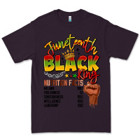 Plum juneteenth black king Premium Tee - LillyAllenDesigns