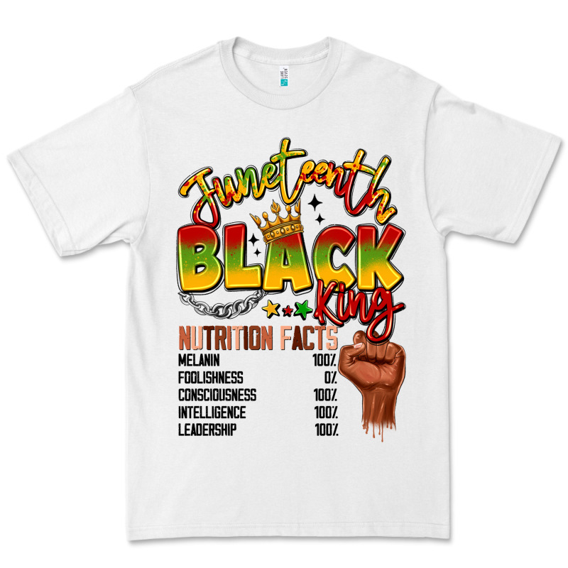 Juneteenth Black King Premium Tee by LillyAllenDesigns | Teevron