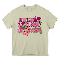 Mossy Valentine's Day Only Good Vibes Heavy Core Tee - FaDigitalArtStudio