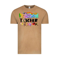 Vintage Camel Preschool Teacher Life Vintage Tee - LillyAllenDesigns
