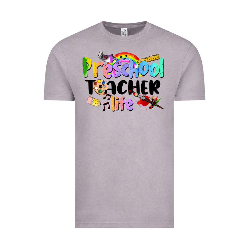 Preschool Teacher Life Vintage Tee by LillyAllenDesigns | Teevron