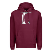 Burgundy giving tree Premium Hoodie - linhVisuals
