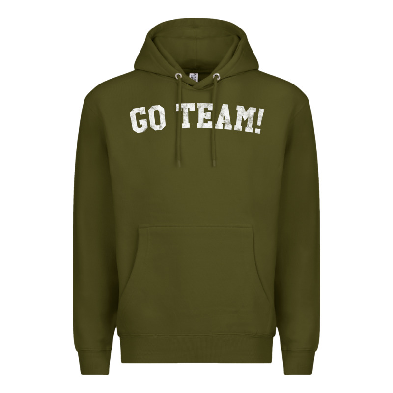 Go Team! Premium Hoodie by linhVisuals | Teevron