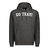 Charcoal Heather go team! Premium Hoodie - linhVisuals