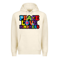 Tofu peace love kindness Premium Hoodie - linhVisuals