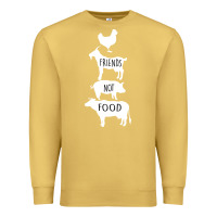 Antique Gold Friend Not Food Premium Sweatshirt - Bettercallsaul