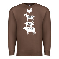 Chestnut Friend Not Food Premium Sweatshirt - Bettercallsaul
