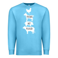 Ocean Blue Friend Not Food Premium Sweatshirt - Bettercallsaul