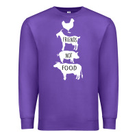 Purple Friend Not Food Premium Sweatshirt - Bettercallsaul