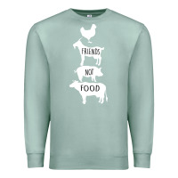Seafoam Friend Not Food Premium Sweatshirt - Bettercallsaul