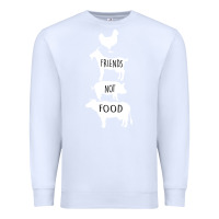 White Friend Not Food Premium Sweatshirt - Bettercallsaul