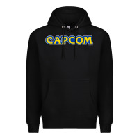 Black capcom Premium Hoodie - linhVisuals