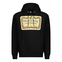 Black hennything is possible Premium Hoodie - linhVisuals