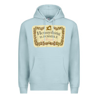 Blue Mist hennything is possible Premium Hoodie - linhVisuals