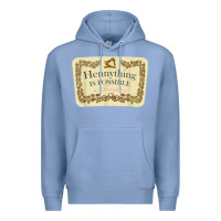 Colony Blue hennything is possible Premium Hoodie - linhVisuals