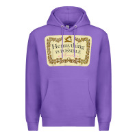 Purple hennything is possible Premium Hoodie - linhVisuals
