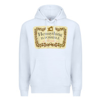 White hennything is possible Premium Hoodie - linhVisuals