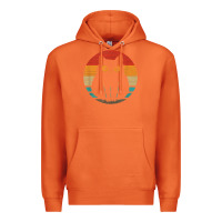 Carrot cat retro style vintage Premium Hoodie - linhVisuals