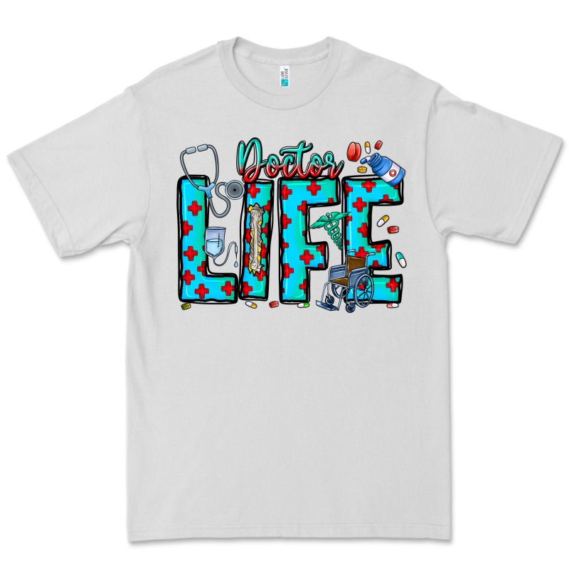 Doctor Life Premium Tee by CowhideDigitalArt | Teevron