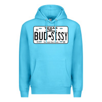 Ocean Blue country love gilley's bud n sissy texas cowboy license gift Premium Hoodie - linhVisuals