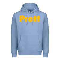 Colony Blue pratt institute Premium Hoodie - linhVisuals