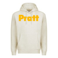 Oatmeal Heather pratt institute Premium Hoodie - linhVisuals