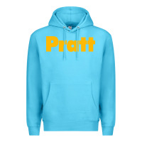 Ocean Blue pratt institute Premium Hoodie - linhVisuals