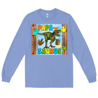 Colony Blue papa saurus Long Sleeve Tee - Artiststas