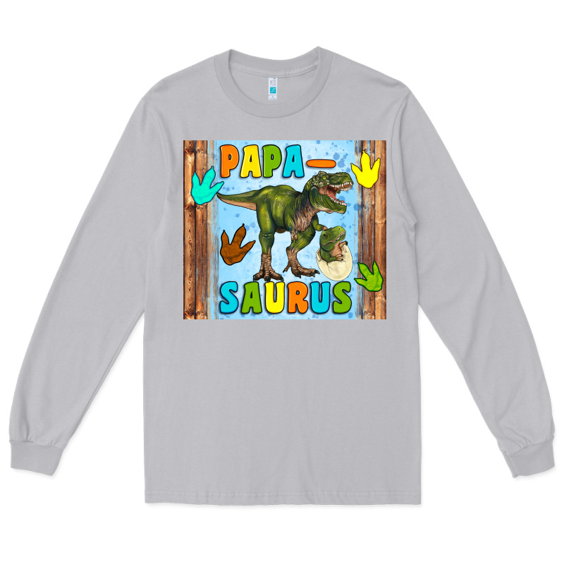 Papa Saurus Long Sleeve Tee by Artiststas | Teevron