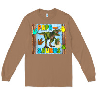 Toasted Coconut papa saurus Long Sleeve Tee - Artiststas