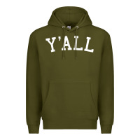 Army Green y'all university southern pride Premium Hoodie - linhVisuals