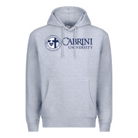 Heather Grey cabrini Premium Hoodie - linhVisuals