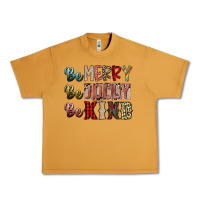 Peanut Butter be merry be jolly be kind Urban Heavy Tee - SublimationCraftShop